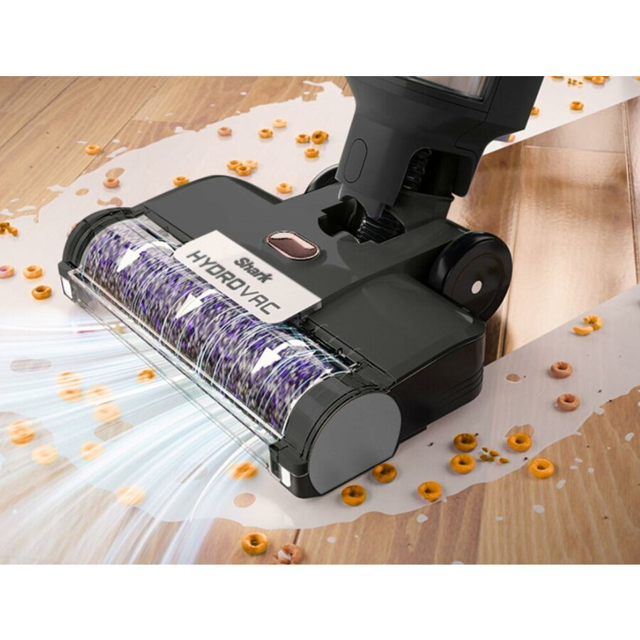 Shark Aspirator vertical SHARK WD210EU HydroVac 3 în 1, 120W, 21.6V, autonomie 25 min, Gray - IT-Fashion.ro