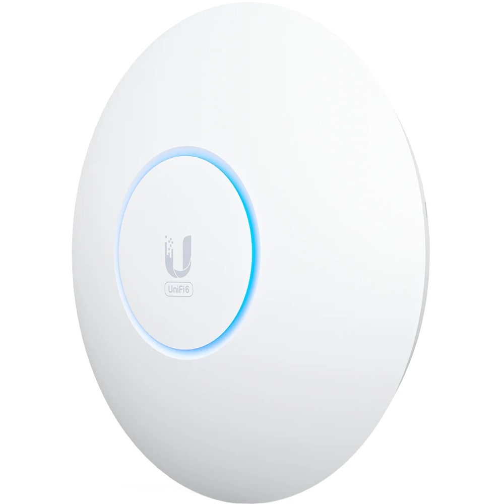UBIQUITI Wireless Access Point UBIQUITI U6 Enterprise, Tri-Band 573.5 + 4800 + 4800 Mbps, White - IT-Fashion.ro