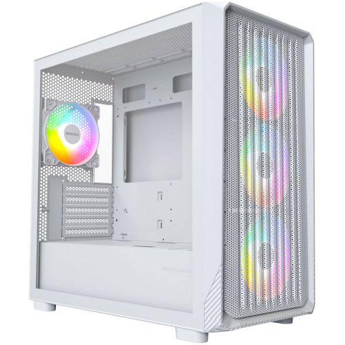 Montech Carcasa PC MONTECH X5M, White - IT-Fashion.ro