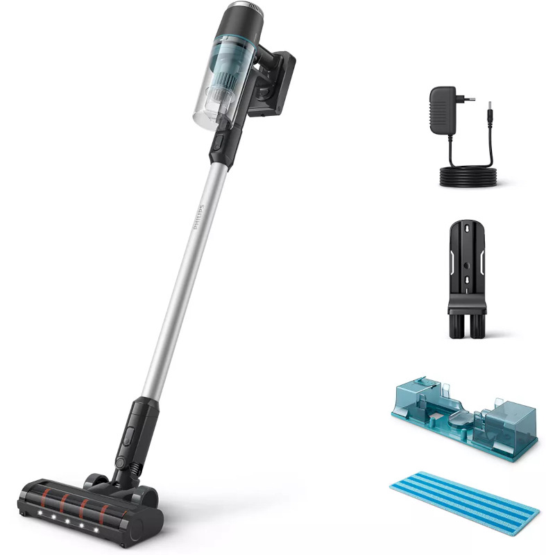 PHILIPS Aspirator vertical fără fir PHILIPS Aqua Seria 3000 XC3131/01, Black - IT-Fashion.ro