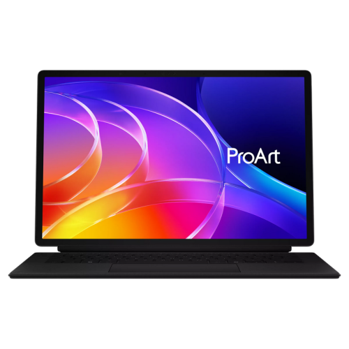 Laptop 2-in-1 ASUS ProArt PZ14 HT7407NA-SN065X, Snapdragon X2 Elite X2E-88-100, 14 inch Touch, RAM 32GB, SSD 1TB, Qualcomm Adreno, Windows 11 Pro, Nano Black - Imagine 1