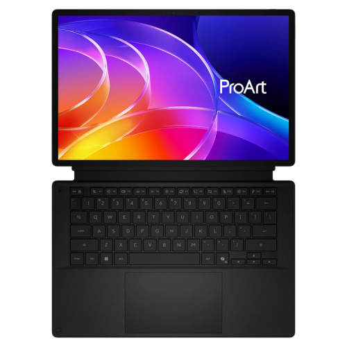 Laptop 2-in-1 ASUS ProArt PZ14 HT7407NA-SN065X, Snapdragon X2 Elite X2E-88-100, 14 inch Touch, RAM 32GB, SSD 1TB, Qualcomm Adreno, Windows 11 Pro, Nano Black - Imagine 3