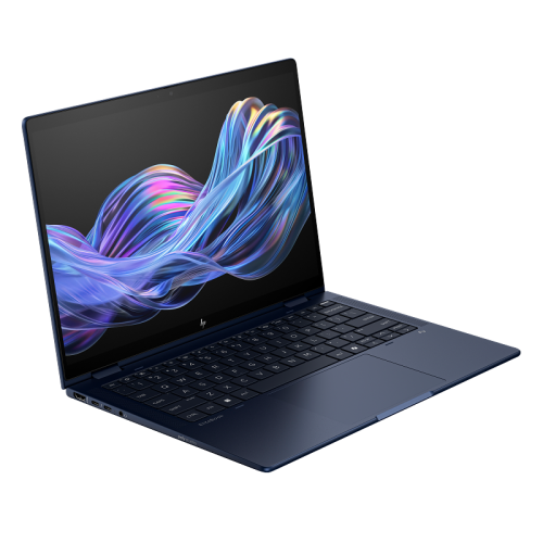 Laptop 2-in-1 HP EliteBook X Flip G1i B69E7ET#ABB, Intel Core Ultra 7 258V, 14 inch Touch, RAM 32GB, SSD 1TB, Intel Arc Graphics 140V, Windows 11 Pro, Atmospheric Blue - Imagine 3
