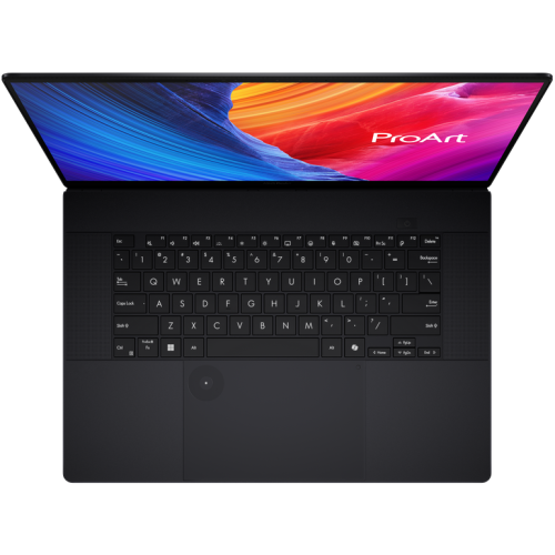 Laptop ASUS ProArt P16 H7606WM-SR121X, AMD Ryzen AI 9 HX 370, 16 inch Touch, RAM 32GB, SSD 2TB, nVidia GeForce RTX 5060 8GB, Windows 11 Pro, Nano Black - Imagine 2