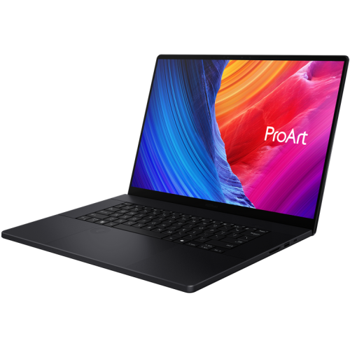 Laptop ASUS ProArt P16 H7606WM-SR121X, AMD Ryzen AI 9 HX 370, 16 inch Touch, RAM 32GB, SSD 2TB, nVidia GeForce RTX 5060 8GB, Windows 11 Pro, Nano Black - Imagine 3