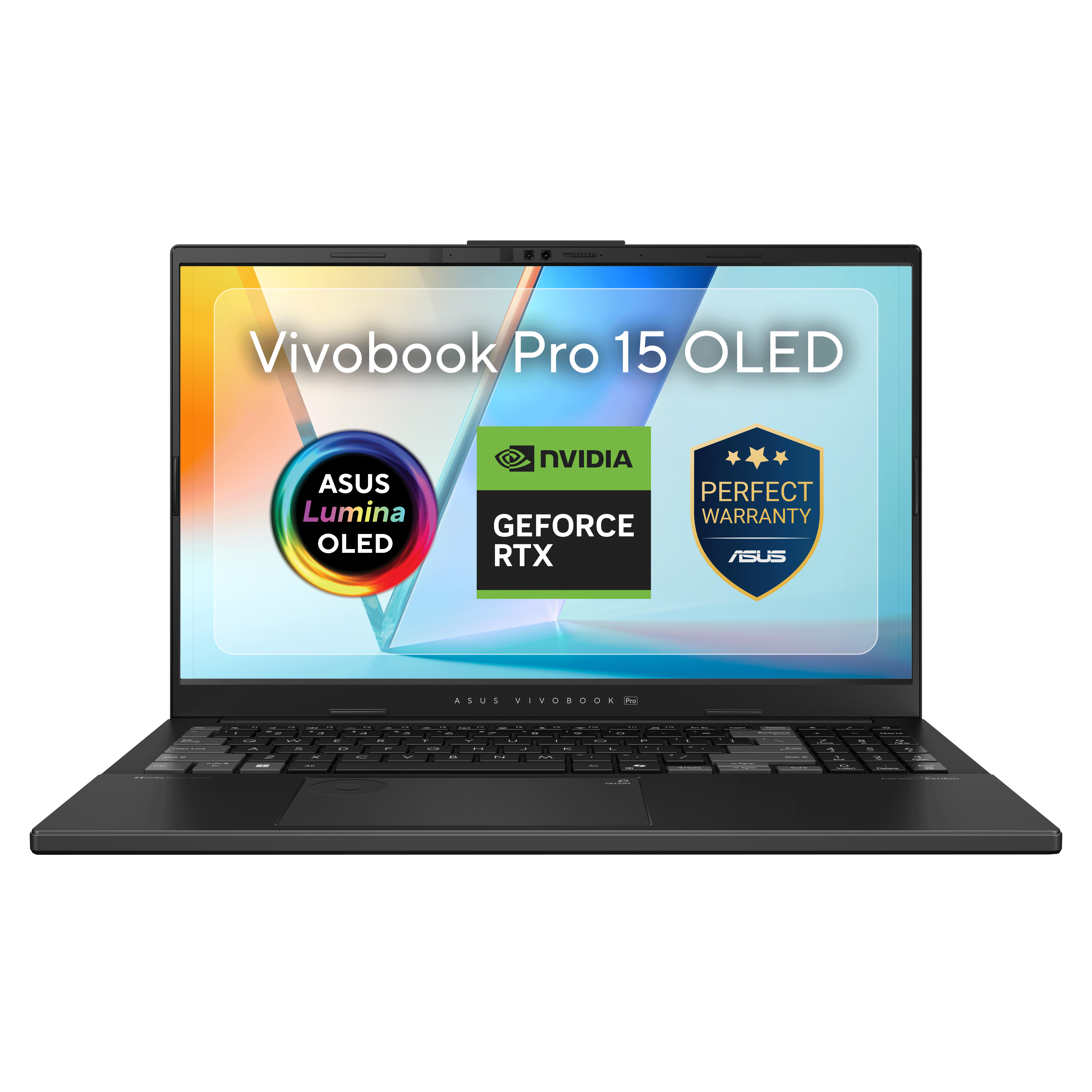 Laptop ASUS VivoBook Pro 15 OLED N6506CU-MA012X, 15.6", Intel® Core™ Ultra 9 285H, 24GB RAM, SSD 2TB, nVidia GeForce RTX 4050 6GB, Windows 11 Pro, Earl Grey - Imagine 1