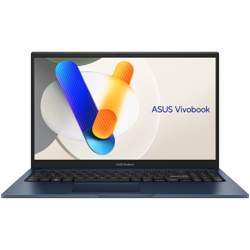 Laptop ASUS Vivobook 15 R1504VA-BQ477, Intel Core i3-1315U, 15.6 inch Touch, RAM 8GB, SSD 512GB, Intel UHD Graphics, Fara sistem de operare, Quiet Blue - Imagine 2