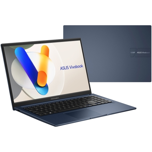 Laptop ASUS Vivobook 15 R1504VA-BQ477, Intel Core i3-1315U, 15.6 inch Touch, RAM 8GB, SSD 512GB, Intel UHD Graphics, Fara sistem de operare, Quiet Blue - Imagine 6