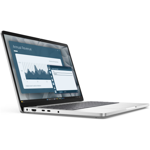 Laptop Dell Pro 14 BTO601_PC14255_EMEA, AMD Ryzen AI 5 PRO 340, 14 inch, RAM 16GB, SSD 512GB, AMD Radeon 840M, Windows 11 Pro, Platinum Silver - Imagine 2