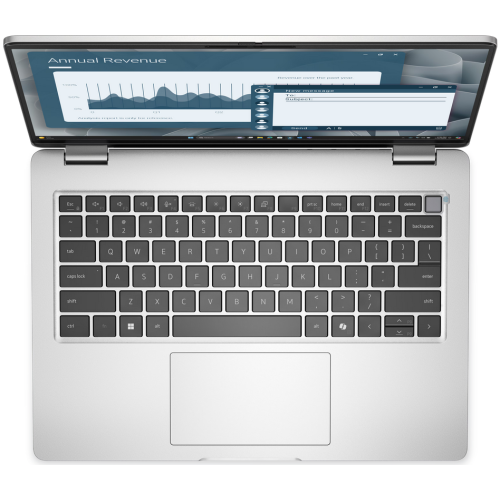 Laptop Dell Pro 14 BTO601_PC14255_EMEA, AMD Ryzen AI 5 PRO 340, 14 inch, RAM 16GB, SSD 512GB, AMD Radeon 840M, Windows 11 Pro, Platinum Silver - Imagine 4
