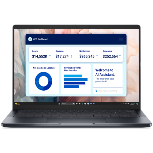 Laptop Dell Pro 14 Premium PA14250_QOTU7268V32GB1TW3Y-05, Intel Core Ultra 7 268V, 14 inch Touch, RAM 32GB, SSD 1TB, Intel Arc Graphics 140V, Windows 11 Pro, Magnetite - Imagine 1