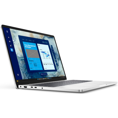 Laptop Dell Pro 16 PC16250_FU7265U32GB1TBW3Y_400N-05, Intel Core Ultra 7 265U, 16 inch, RAM 32GB, SSD 1TB, Intel Graphics, Windows 11 Pro, Platinum Silver - Imagine 2