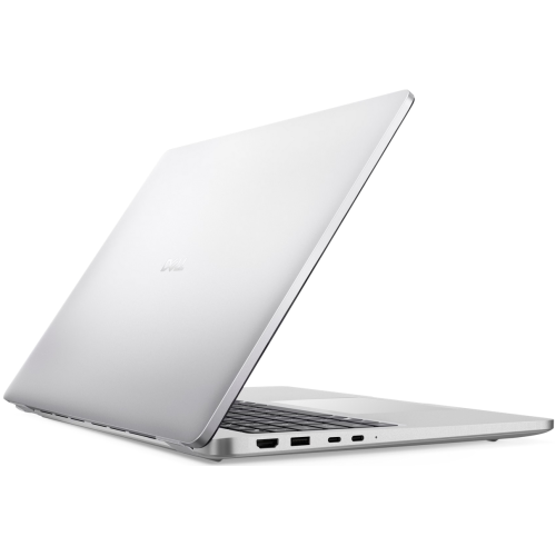Laptop Dell Pro 16 Plus BTO505_PB16255_EMEA, AMD Ryzen 5 PRO 230, 16 inch, RAM 16GB, SSD 512GB, AMD Radeon 760M, Windows 11 Pro, Platinum Silver - Imagine 4