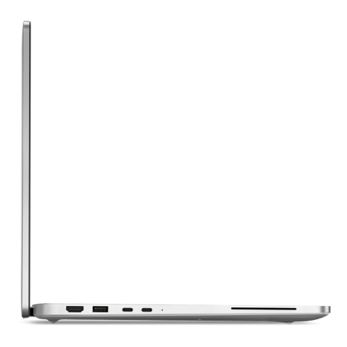 Laptop Dell Pro 16 Plus BTO505_PB16255_EMEA, AMD Ryzen 5 PRO 230, 16 inch, RAM 16GB, SSD 512GB, AMD Radeon 760M, Windows 11 Pro, Platinum Silver - Imagine 5
