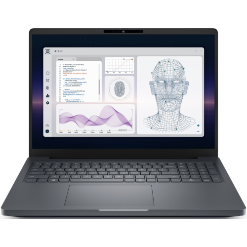 Laptop Dell Pro Max 16 BTO104_MB16250_EMEA, Intel Core Ultra 7 265HX, 16 inch, RAM 32GB, SSD 1TB, nVidia RTX PRO 2000 8GB, Windows 11 Pro, Magnetite - Imagine 1