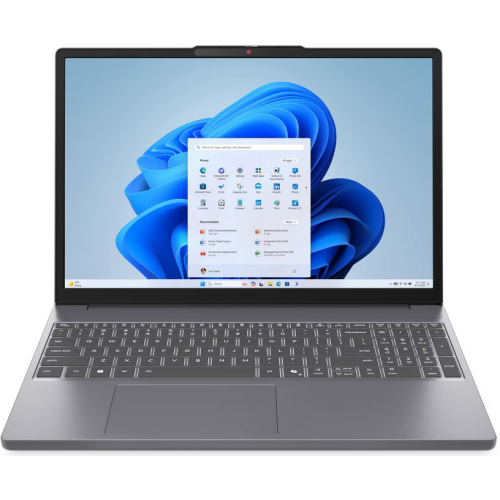 Laptop Lenovo IdeaPad Slim 3 83K1014MRM, Intel Core i5-13420H, 15.3 inch, RAM 16GB, SSD 1TB, Intel UHD Graphics, Fara sistem de operare, Luna Grey - Imagine 1