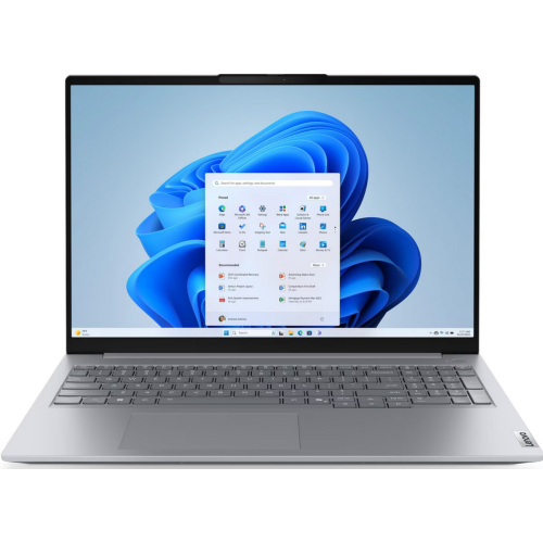 Laptop Lenovo ThinkBook 16 G9 IRL 21US000TRI, Intel Core 7 240H, 16 inch, RAM 8GB, SSD 512GB, Intel Graphics, Fara sistem de operare, Arctic Grey - Imagine 1