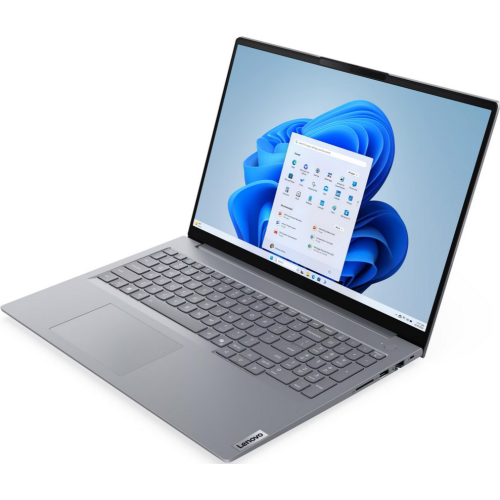 Laptop Lenovo ThinkBook 16 G9 IRL 21US000TRI, Intel Core 7 240H, 16 inch, RAM 8GB, SSD 512GB, Intel Graphics, Fara sistem de operare, Arctic Grey - Imagine 2