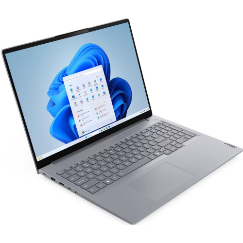 Laptop Lenovo ThinkBook 16 G9 IRL 21US000TRI, Intel Core 7 240H, 16 inch, RAM 8GB, SSD 512GB, Intel Graphics, Fara sistem de operare, Arctic Grey - Imagine 3