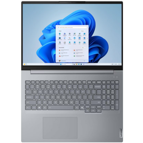 Laptop Lenovo ThinkBook 16 G9 IRL 21US000TRI, Intel Core 7 240H, 16 inch, RAM 8GB, SSD 512GB, Intel Graphics, Fara sistem de operare, Arctic Grey - Imagine 4