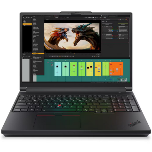 Laptop Lenovo ThinkPad P16 Gen 3 21RQ000KRI, Intel Core Ultra 9 275HX, 16 inch, RAM 64GB, SSD 1TB, nVidia RTX PRO 4000 16GB, Windows 11 Pro, Black - Imagine 1