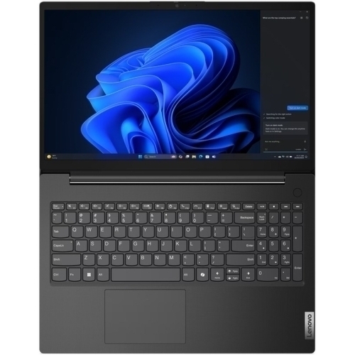 Laptop Lenovo V15 G5 IRL 83HF00H5RI, Intel Core 5 210H, 15.6 inch, RAM 16GB, SSD 512GB, Intel Graphics, Fara sistem de operare, Business Black - Imagine 6