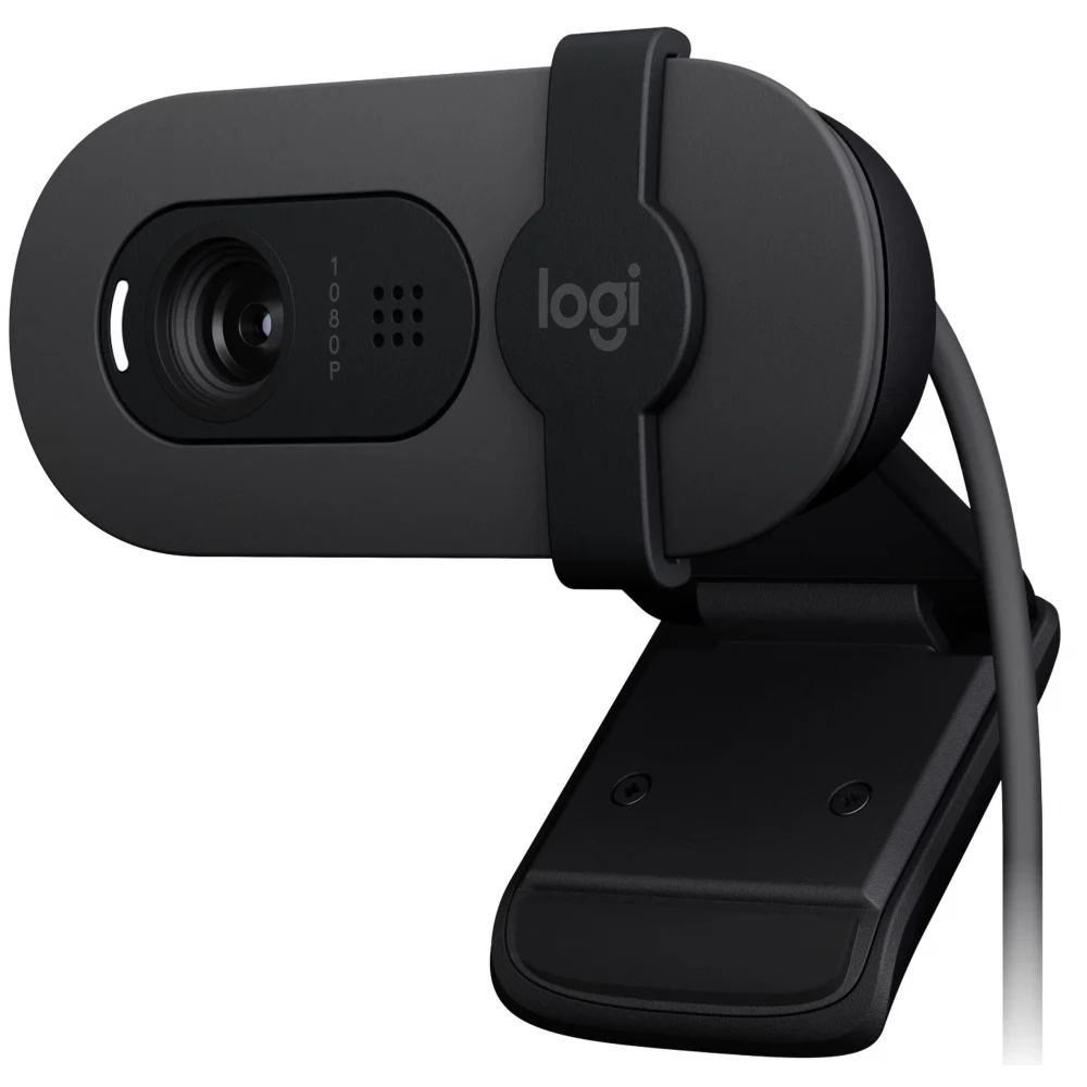 Webcam LOGITECH Brio 105, Full HD, 1080p, USB-A, Graphite - Imagine 1