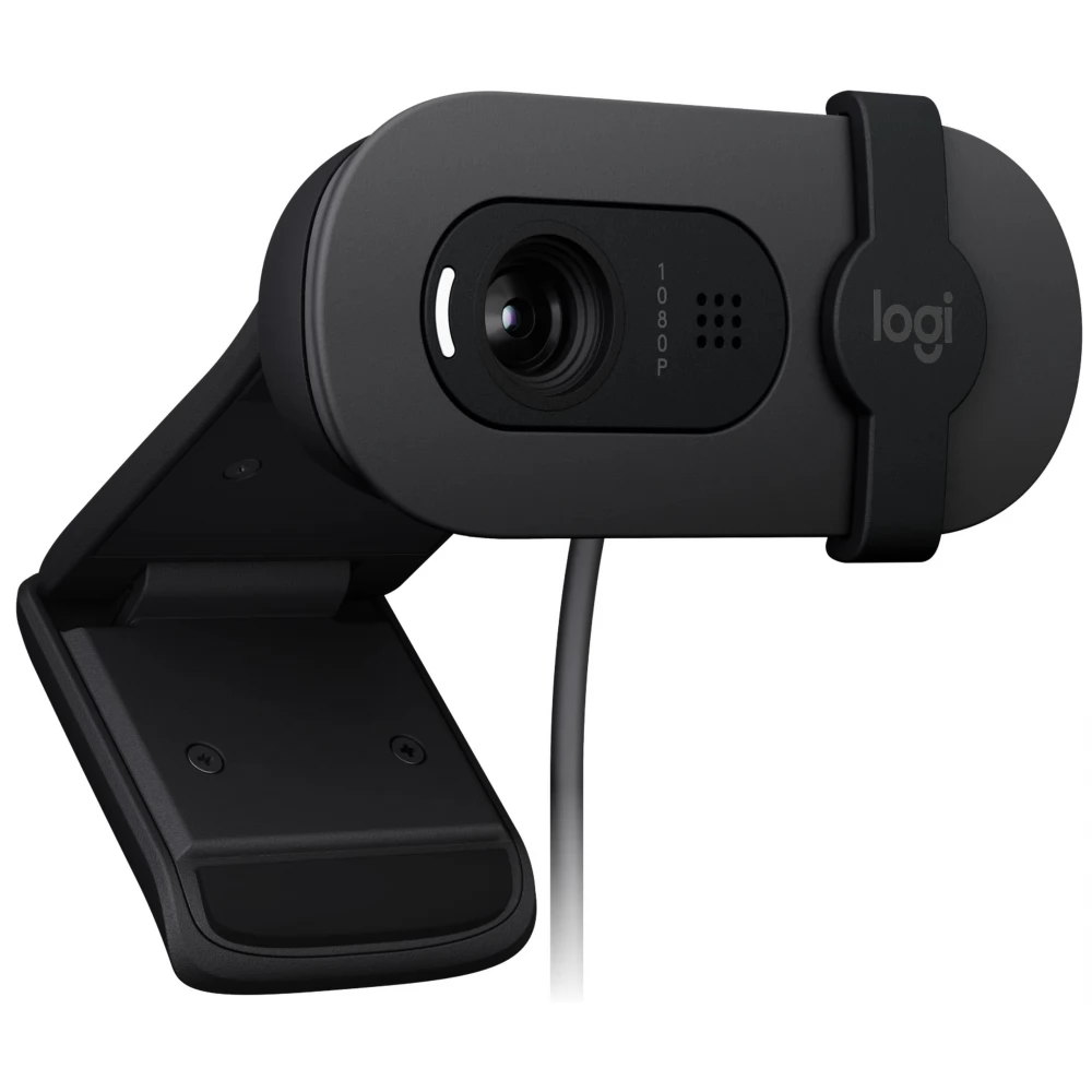 Webcam LOGITECH Brio 105, Full HD, 1080p, USB-A, Graphite - Imagine 3