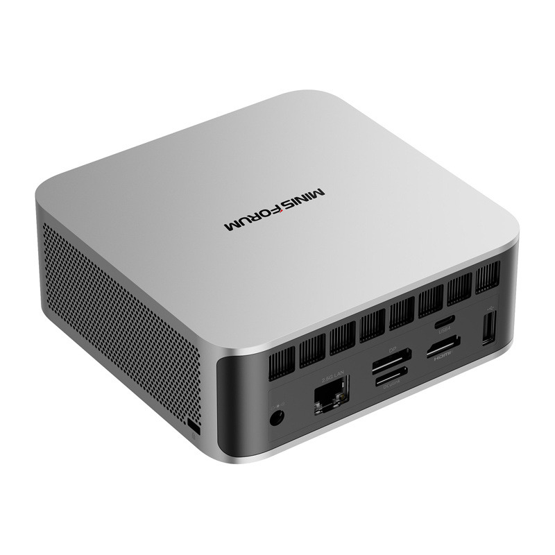 Mini PC Minis Forum M1 Pro-125H, Procesor Intel® Core™ Ultra 5 125H 1.2GHz Meteor Lake, no RAM, no Storage, Arc Graphics, Fara sistem de operare - Imagine 2
