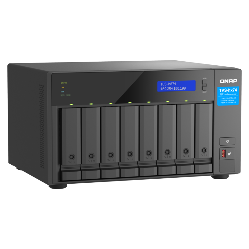 NAS Qnap TVS-H874-I7-32G 32GB - Imagine 3