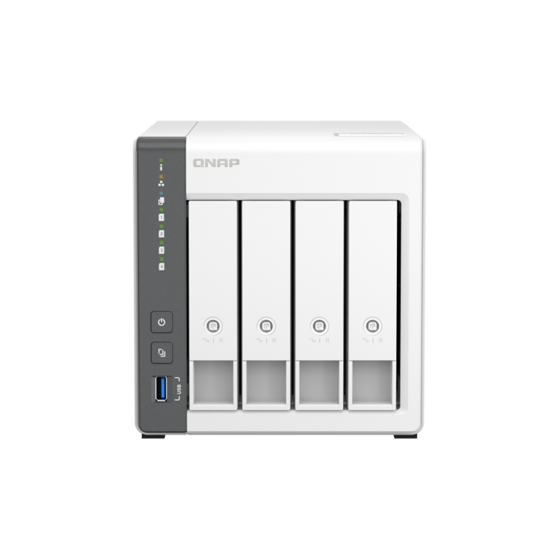 QNAP TS-433-4G NAS – Soluție de stocare 4-Bay cu procesor Quad-Core și port 2.5GbE - Imagine 3