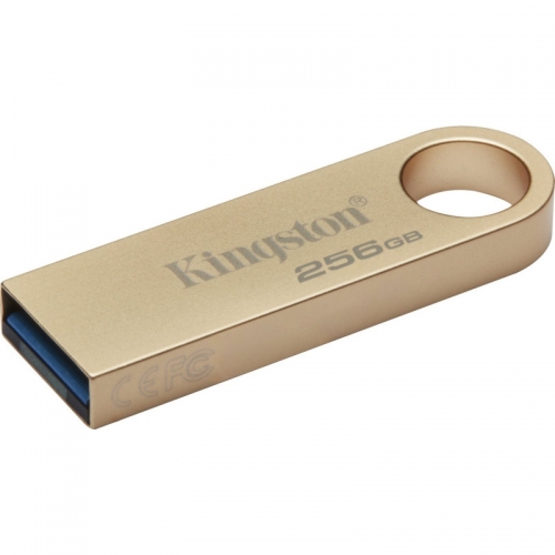Stick memorie KINGSTON DataTraveler SE9 G3 256GB, USB 3.0, Gold - Imagine 1