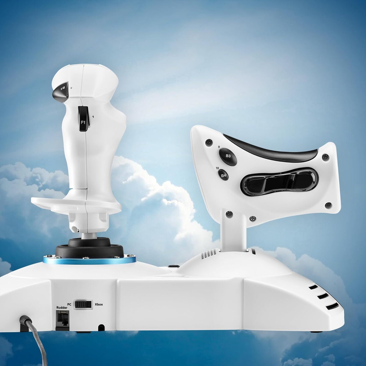 Joystick THRUSTMASTER T-Flight Hotas One MSFS Edition, White (4460295) - Imagine 3