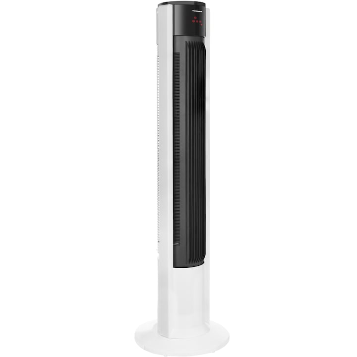 Ventilator turn HEINNER HTF-M45WH, Control digital, Display LED, 3 viteze, Timer, Opriere automata, Telecomanda, White - Imagine 3